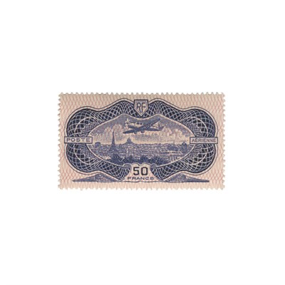 Lot 7 - France, 1936 Air Post, 50 francs Ultramarine,...