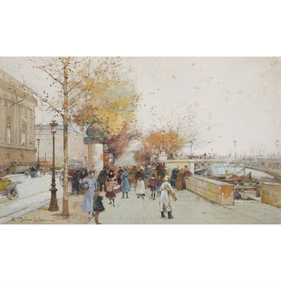 Lot 45 - Eugene Galien-Laloue French, 1854-1941 Les...