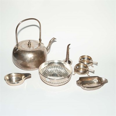 Lot 460 - Group of English Silver Table Articles...