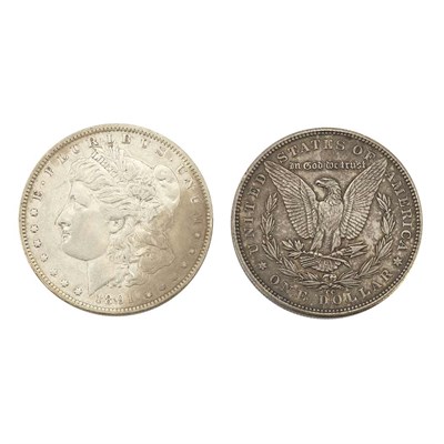 Lot 319 - United States Morgan Dollar Group Selection of...