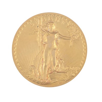 Lot 391 - United States, $20 1907 St. Gaudens, High...
