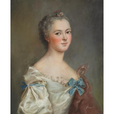 Lot 46 - School of Jean-Marc Nattier Portrait of a Lady...