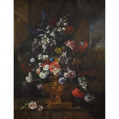 Lot 130 - Jean-Baptiste Monnoyer French, 1636-1699 Still...