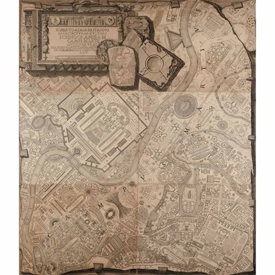 Lot 207 - Giovanni Battista Piranesi (1720-1778) [MAP OF...