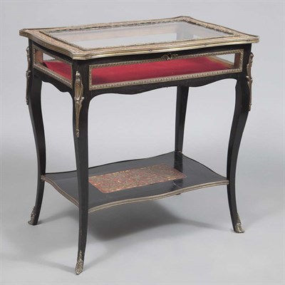 Lot 129 - Napoleon III Metal Mounted Brass and Tortoise...