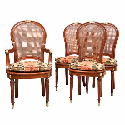 Lot 450 - Set of Twelve Louis XVI Style Gilt-Metal...