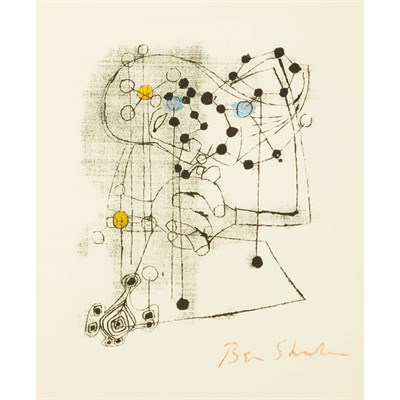 Lot 667 - Ben Shahn (1898-1969) THE SCIENTIST; MANY...