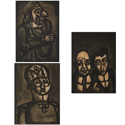 Lot 78 - Georges Rouault NOUS CROYANT ROIS; NOUS SOMMES...