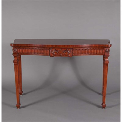Lot 174 - George III Style Mahogany Console Height 34...