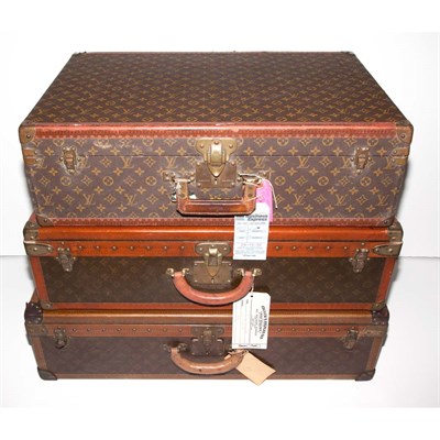 Lot 441 - Group of Three Louis Vuitton Hard Case...