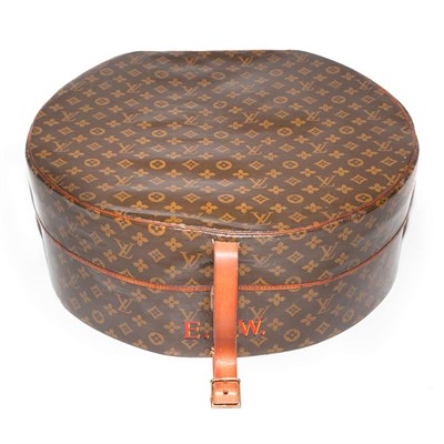 Lot 479 - Louis Vuitton Hat Box Diameter 20 inches.