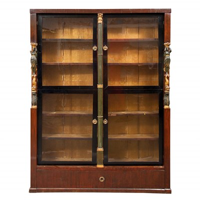 Lot 493 - Continental Neoclassical Painted and Parcel...