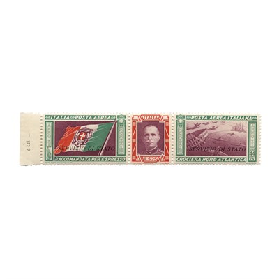 Lot 56 - Italy, 1933 Balboa Air Post Official, Scott CO...