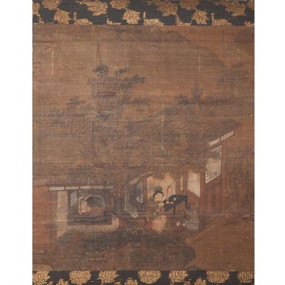 Lot 537 - Chinese School 18th/19th Century Hanging...