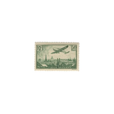 Lot 4 - France, 1936 50 Francs Emerald, Scott C 14...