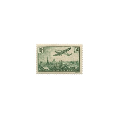 Lot 5 - France, 1936 50 Francs Emerald, Scott C 14...
