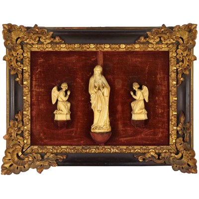 Lot 136 - Continental Baroque Ivory Group 18th/19th...