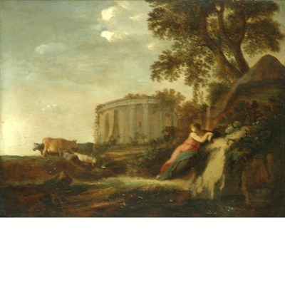 Lot 30 - Dutch School 17th Century Pastoral Landscape...