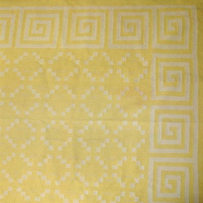 Lot 455 - Dhurrie Carpet India, contemporary The saffron...
