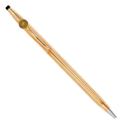 Lot 187 - Gold CROSS Pen with Seal of Vice President...