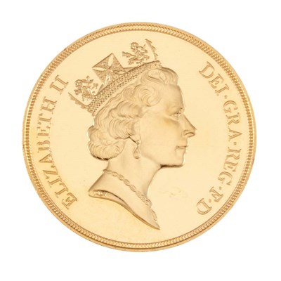 Lot 169 - Great Britain, 1986 5 Pounds Proof Brilliant...