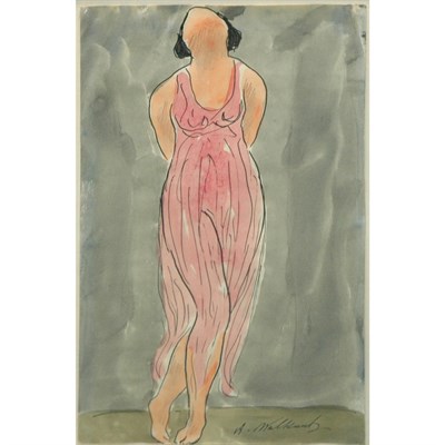 Lot 117 - Abraham Walkowitz American, 1878-1965 (i)...
