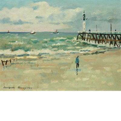 Lot 23 - Jacques Bouyssou French, 1926-1997 Trouville...
