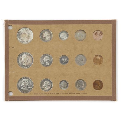 Lot 406 - United States, 1951 to 1953 P.D.S. Type Sets...