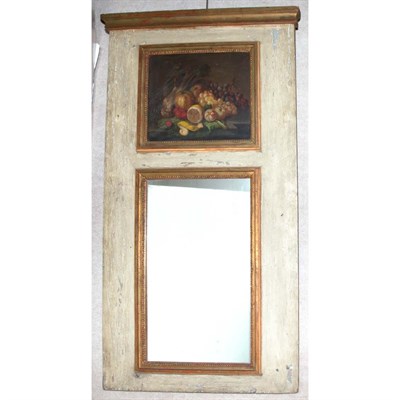 Lot 405 - Louis XVI Style Painted Trumeau Height 59...