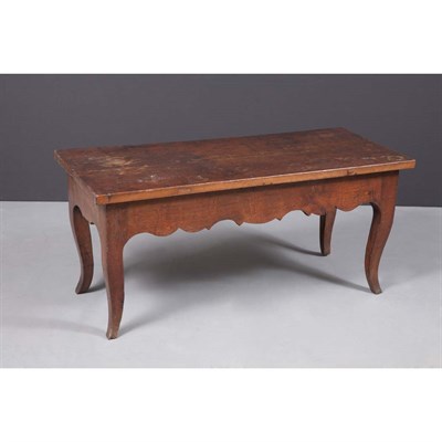 Lot 190 - French Provincial Oak Low Table Height 18...