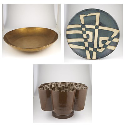 Lot 232 - 20th Century Design Group of Three Vessels...