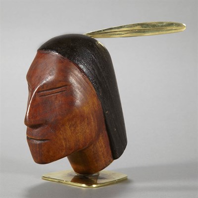Lot 236 - Franz Hagenauer Austrian, 1898-1956 Head of a...