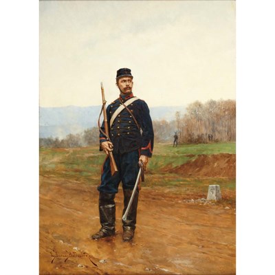 Lot 37 - Etienne Prosper Berne-Bellecour French,...