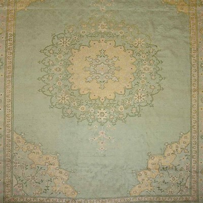 Lot 483 - Oushak Style Carpet India, contemporary The...