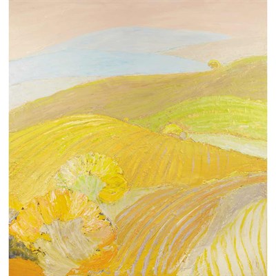 Lot 92 - Roger Muhl French, 1929-2008 Paysage du Var...