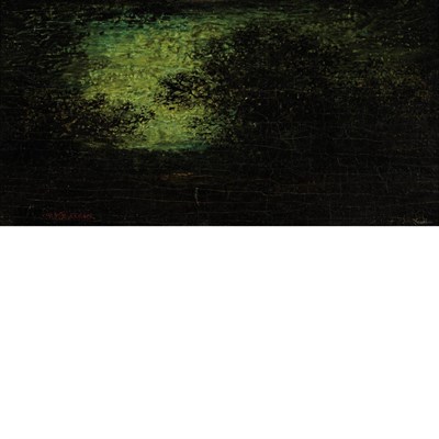 Lot 57 - Ralph Albert Blakelock American, 1847-1919...