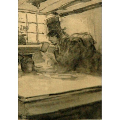 Lot 99 - Everett Shinn American, 1876-1953 (i) Chapter...