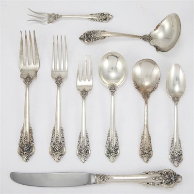Lot 258 - Wallace Sterling Silver Flatware Service In...