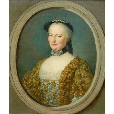 Lot 50 - Attributed to Pierre Bernard Portrait of Maria...