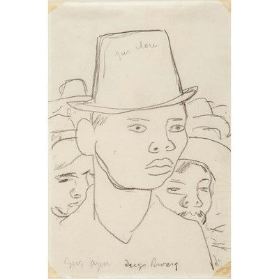 Lot 137 - Diego Rivera Mexican, 1886-1957 Untitled...