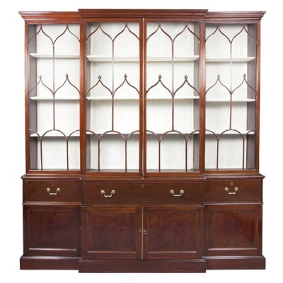 Lot 441 - George III Mahogany Bookcase 18th/19th Century...