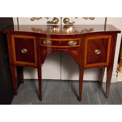 Lot 116 - George III Style Mahogany Sideboard Height 36...