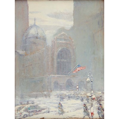 Lot 358 - Johann Berthelsen American, 1883-1972 St. Bart'...