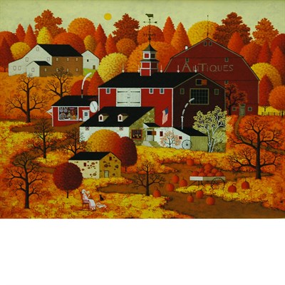 Lot 107 - Charles M. Wysocki American, 1928-2002 Antique...