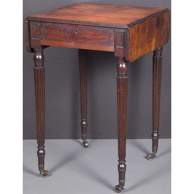 Lot 456 - Regency Mahogany Pembroke Table First quarter...