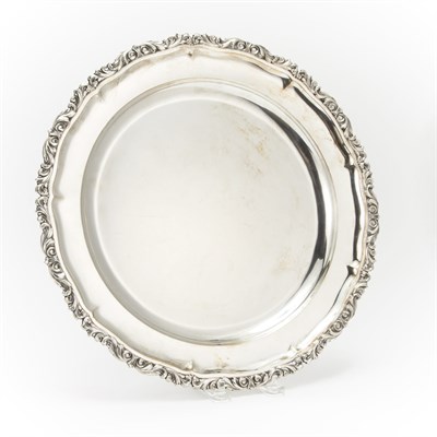 Lot 195 - Continental 800 Quality Silver Tray Of...
