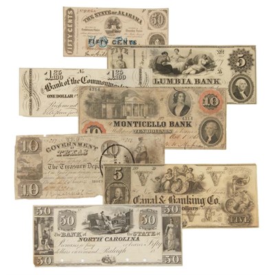 Lot 289 - Obsolete Bank Notes of the Southern States...