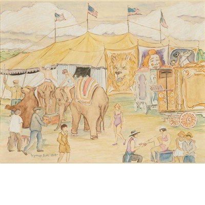 Lot 13 - Reynolds Beal American, 1866-1951 Outside the...
