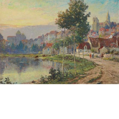 Lot 154 - Colin Campbell Cooper American, 1856-1937...