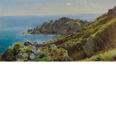Lot 11 - William Trost Richards American, 1833-1905...